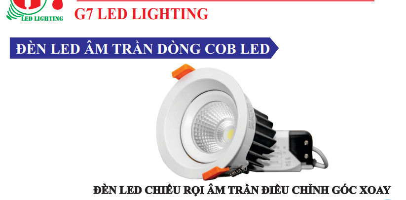 Đèn led âm trần G7 Lighting6