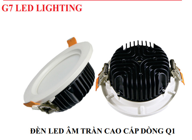 Đèn led âm trần G7 Lighting0