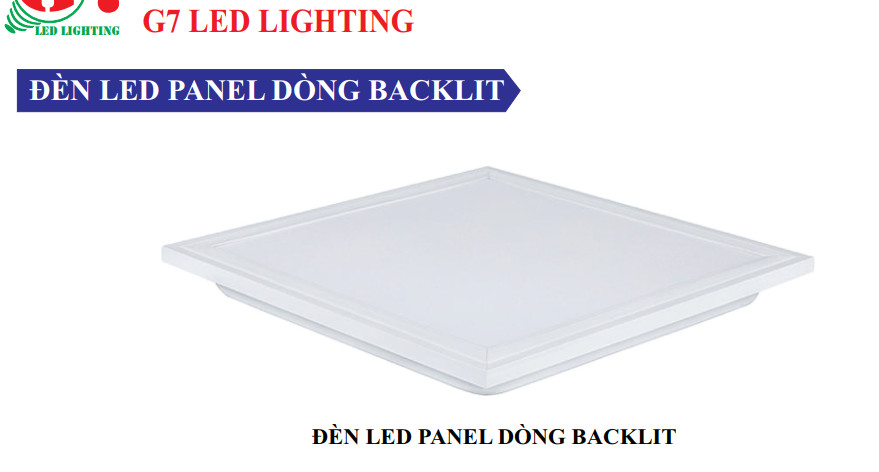 Đèn led Panel G7 Lighting2